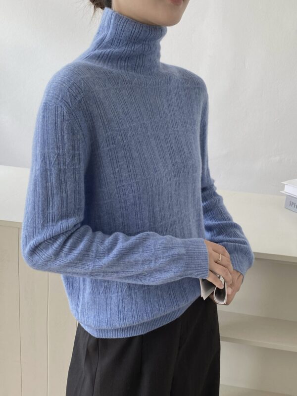 Cashmere Sweater - Long Sleeve, Round Neck