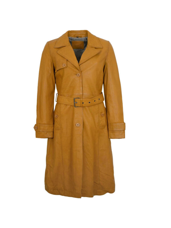 Leather Trench Coat Leather Coat Lambskin